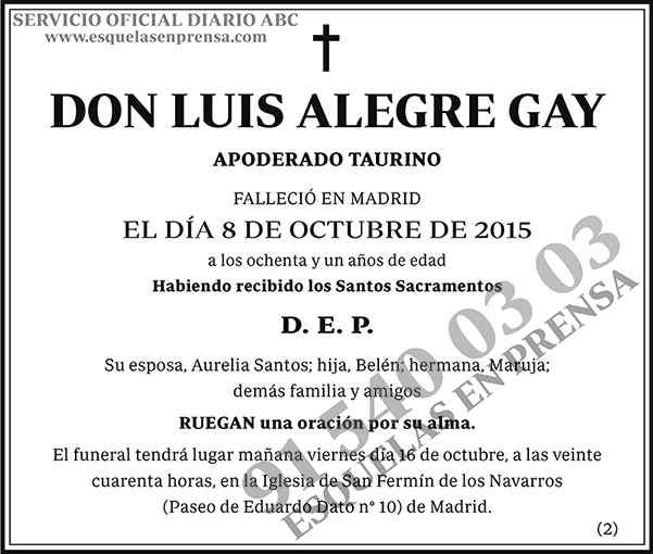 Luis Alegre Gay